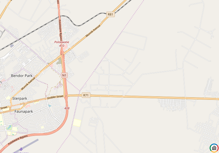 Map location of Dalmada AH